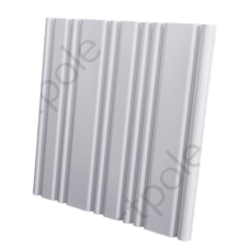 3D Дизайнерская панель из гипса STEP 600*600 0.36 m2