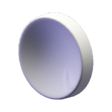 3D Дизайнерская панель из гипса LUNA 0.011 m2