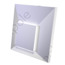 3D Дизайнерская панель из гипса MALEVICH LED ( нейтральный свет) 600x600 мм