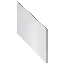 3D Дизайнерская панель из гипса KOLOS1 PLATINUM МАТ 370x125x11 мм, 0,03 м2, 32,2 шт. в 1м2